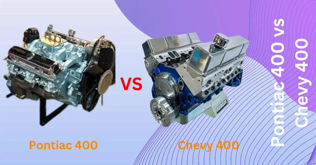 Image of Pontiac 400 vs Chevy 400