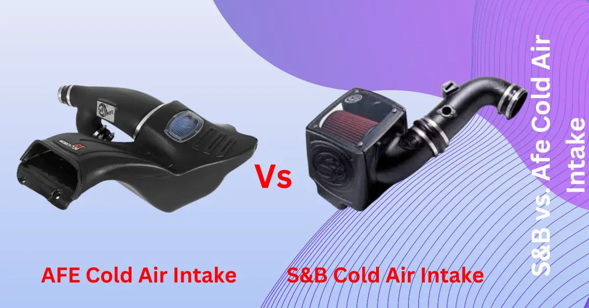 Image of S&B vs. Afe Cold Air Intake