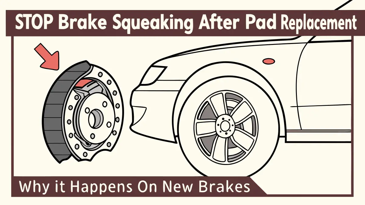 How to Stop Brake Squeaking After Pad Replacement and Why It Happens on New Brakes