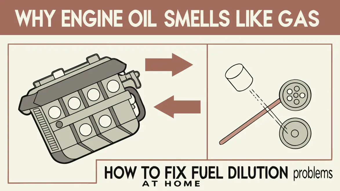 Why Engine Oil Smells Like Gas and How to Fix Fuel Dilution Problems at Home