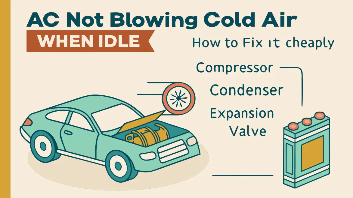 Why Is My Car AC Not Blowing Cold Air at Idle and How to Fix It Cheaply